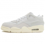 Air Jordan 4 RM Grey Sail Naiste tossud Light-Smoke-Grey Coconut-Milk FQ7940-001 36.5