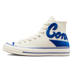 Converse 1970ndate Chuck Classic Trend K&otilde;rge s&auml;&auml;rega L&otilde;uend Kingad Unisex Tossud Kreemjas Sinine A04175C 35