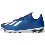 Adidas X 19.3 &Uuml;mar Ninaga Paeladega Komposiitmaterjal MG Meeste Jalgpallijalatsid Sinine Valge EG1493 40
