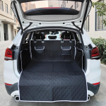 Vastupidav libisemiskindel SUV-i lemmiklooma pagasiruumi matt 185*105*35cm [White Edges, 2 Pockets] must
