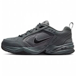 Nike Air Monarch 4 Polsterdus, Hingavad, Kerged Vabaajajalatsid Meeste Hallid Tossud 415445-020 38.5 hall v&auml;rv