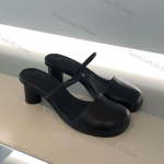 Mood 2025 Suvi Naiste Varbaid Katvad Muulad Sandaalid Elegantsed Slip-On Singbacks Slaidid V&auml;litingimustes Daamide Street Style Sandaalid 35 must