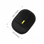 Lemmikloomakarvade eemaldamise t&ouml;&ouml;riist Korduvkasutatavad staatilise eemaldamise kindad, Kahepoolsed hoolduskindad lemmikloomadele, Eemaldab lemmikloomade karvad vaipade jaoks must