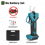 NewBeny 2 k&auml;iku 30mm elektriline oksak&auml;&auml;rid puuviljapuu bonsai juhtmeta l&otilde;ikurid j&otilde;ut&ouml;&ouml;riistad Makita 18V akule NO Battery Set 2