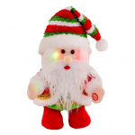 J&otilde;uluvana kaunistus Elektriline k&otilde;ndiv laulev j&otilde;uluvana m&auml;nguasi naljakate liigutuste, laulude, t&auml;idetud j&otilde;ulunukuga, p&uuml;hadekaunistus A