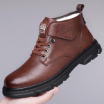 Meeste puuvillased k&otilde;rge s&auml;&auml;rega talvesaapad - Pl&uuml;&uuml;sist, paksendatud, veekindlad, k&uuml;lmakindlad, soojad Martini lumesaapad 38