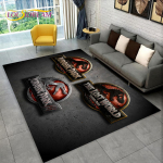 3D-koomiks Jurassic Parki dinosauruste ala vaip, suur vaip, elutoa diivani uksematt, libisemiskindel lapse p&otilde;randamatt 60*90cm