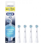 Brossettes - ORAL-B - IO refills Ultimate Clean - Pack de 4 - Blanc valge