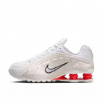 Nike WMNS Shox R4 Valge Fantoom Pikantne Punane AR3565-103 Naiste Suurus EU 38.5 valge