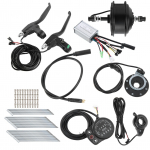 36V 250W rummumootoriga e-jalgratta teisenduskomplekt KT900S n&auml;idikuga 700C 12G rattale(Tagumine Vabajooksuga Mootor )