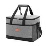 Pehmed jahutuskottide termilised kotid k&otilde;va voodriga, suur isoleeritud pikniku l&otilde;unakotikarp laagrireiside pere v&auml;litegevusteks Hemp Gray 15L