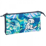 Trousse Triple - SAFTA - EL NI&Ntilde;O Kook - Confortable - Polyvalente - Enfants Scolaires