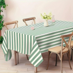 Triibuline laudlina Oranž ja Roosa Roheline Must Sinine Triibud Vastupidav Ristk&uuml;likukujuline lauakate K&ouml;&ouml;gi s&ouml;&ouml;gilaua kate Kodu Kaunistus 100X145CM