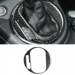 for Volkswagen Beetle 2012 2013- Gear Panel Inner Frame Decoration Sticker Decal Cover Trim Car Accessories Carbon Fiber Right-hand Drive