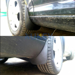 Skoda Octavia 2 A5 Sedaan Kombi 2005 - 2013 2012 Auto Poritiivad Esi- ja Tagap&otilde;rkeraua Porikaitse