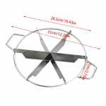 Kookide L&otilde;ikur Viilutaja Roostevaba Teras Pirukal&otilde;ikur V&otilde;rdsete Osade M&auml;rgistaja &Uuml;mmargune Leivijagaja Saia Juustu Pizza L&otilde;ikamise Press T&ouml;&ouml;riist