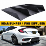 Subaru WRX STI Autole Tagumine Difuusor Kaitseraua 4 F Spoiler Alumine Splitter