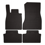 Dywaniki samochodowe gumowe do: BMW 5 G60 sedan (2023-) - czarne, dopasowane
