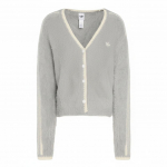 Adidas Originals Kardigan FW25 Valmistatud Uue Aasta Kollektsioon Laisk Stiil Kootud Spordikardigan L&otilde;tv Pikkade Varrukatega Kampsun Naiste kardiganid KT-3170 L