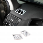 For BMW X3 E83 2006-2010 Car Interior ABS chrome Gear Shift Frame Cover Trim Decor Sticker Center Console Protection Accessories 2