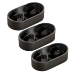 Kohvi portafiltri puhastuskomplekt Kohvi portafiltri j&auml;igad puhastust&ouml;&ouml;riistad kohvipuru kogumisalusega Puhastus- ja hoolduskomplekt 51/53/58 mm portafiltrile 3pcs