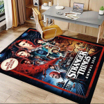Stranger Things Aasta 2026  : Ametlik kogumisv&auml;ljaanne Kontorimatt Kodu kaunistus Kontori vaibad LB148 100cm by 120cm