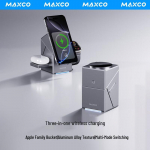 MAXCO MW11 Qi2 MagSafe 3-&uuml;hes juhtmevaba laadija