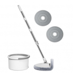 Laisk p&ouml;&ouml;rlev lame mop k&auml;ed-vabad puhastusmopp Reguleeritava vardaga tolmu mustuse eemaldamiseks mopi p&otilde;randa puhastust&ouml;&ouml;riist hall