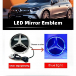 Auto iluv&otilde;re embleem, 3D esiembleem LED-tuledega Mercedes Benz W205 W212 W213 W204 ML W166 CLA C117 W176 W177 E GLA GLC GLE jaoks GLK-X204 2013-2015