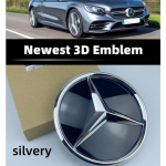 Grill Embleem T&auml;helogo Auto Esiv&otilde;re M&auml;rk Mercedes BenzW204 W205 X253 W213 W212 W176 W177 W167 W246 W117 Tarvikud SLK-R172 2011-2015