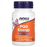 NOW Foods, PQQ Energy, 20 mg, 30 taimetoidukapslit