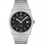 Tissot PRX meeste k&auml;ekell musta sihverplaadi ja k&auml;ev&otilde;ruga, mudel T1374101105100 [Ametlik import]