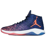Jordan Ultra Fly Slip Resistant Abrasion Resistant Mid top Basketball Shoes Men's Blue 834268-406 42.5