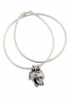 Staffordshire Bull Terrier, Staffy - Dog necklace, unique jewellery for the dog fan, unique adder pendant by Art-Dog brand