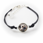 Border Terrier - bracelet with your photo handmade, unique jewelry from the Art-Dog brand h&otilde;be
