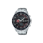 CASIO Meeste EDIFICE Must Kell EFR-556DB-1A EFR-556DB-1A Black Red Watch Dial
