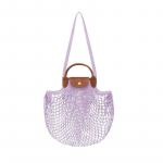 Longchamp Le Pliage Filet 38 Tassikott Naiste &Otilde;lakott Lilla 10121HVH356 Basic Set (Bag)