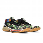 adidas A Bathing Ape x Dame 4 Roheline Camo AP9974 EU 44.5 valge/must