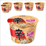 Nongshim Shin Ramyun Toomba (Kreemjas ja v&uuml;rtsikas) 113g x 6 tassi (Hulgipakk) 113g x 6EA