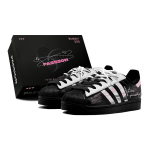 Adidas Originals Superstar 2 Paar, Romantiline Žest, Tindiga Tunnistus, Vintaažlilleline, Ni&scaron;&scaron; R&otilde;ivas GS Madalad JH9977(TeamS2-S-BOX) 38⅔