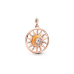 Pandora P&auml;ikesev&otilde;imu Medal Personaalne DIY Helmed 925 H&otilde;bedast Ripats Unisex Ehted 781965C01 Rose Gold
