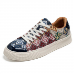 Moodne Prinditud Luksuslik L&otilde;uend Meeste Kingad Vabaaja Punased Disaineri Tossud Meestele Hip Hop Rula Kingad Hingavad Meeste L&otilde;uend Tossud 39