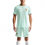 Nike Aero-FIT 2026/27 Hooaeg Prantsusmaa V&otilde;&otilde;rsil M&auml;ngija Versioon &Uuml;mmarguse Kaelusega Pullover Hingav L&uuml;hikeste Varrukatega Jalgpallis&auml;rk Meeste topid IB5200-394 M