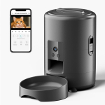 Nutikas automaatne kassitoitja WIFI-kaamera ja kaugj&auml;lgimisega EU Adapter
