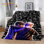 HD Sam ja Colby XPLR Poisid Pehme Flanellitekk Voodi Magamistoa Diivani Pikniku jaoks, Visketekk Katmiseks V&auml;ljas Vaba Aja Kingitus Kate 150x180cm
