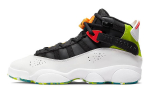 Jordan 6 Rings Valge Neoonroheline GS 323399-038 35.5