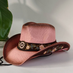 L&auml;&auml;ne-kauboi tikitud &otilde;lgk&uuml;bar aksessuaaridega unisex sobib rodeoteks ja kauboit&uuml;druku riietuseks gorro cowboy S56-58cm