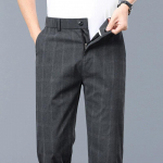 Meeste suvised &otilde;hukesed vabaajap&uuml;ksid Elastsed l&auml;&auml;nelikud p&uuml;ksid Meeste Korea stiilis Trendikad Elastsed v&ouml;&ouml;ga Elastsed p&uuml;ksid Ruudulised p&uuml;ksid 28 must