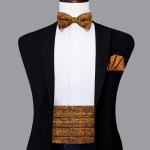 Hi-Tie Meeste Cummerbundid Vintage Formaalne Jacquard Pailey Libliklips Taskur&auml;tik Mansetin&ouml;&ouml;bid Cummerbundi V&ouml;&ouml; Korsett Meestele Pulmadeks Promiks white