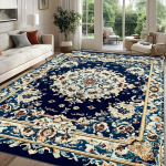 P&auml;rsia luksuslik retrovaip elutuppa suur suurus libisemiskindel kohvilaua matt kodukaunistus magamistuppa salongivaip Tapis Salon 160cm x 230cm